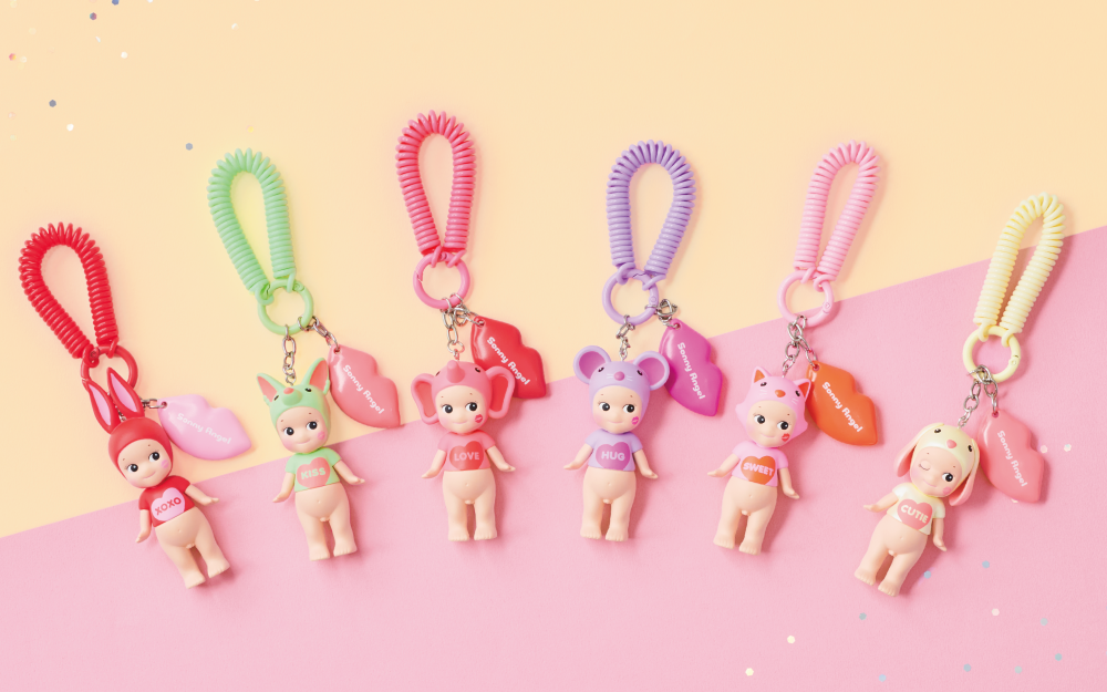 Sonny Angel Kiss Kiss Keychain Series